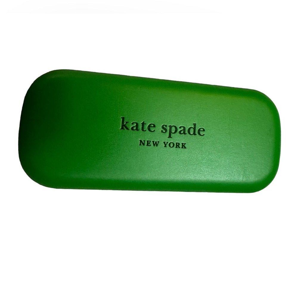 KATE SPADE ♠️ EYEGLASSES CASE GREEN BLACK So Happy To See You!